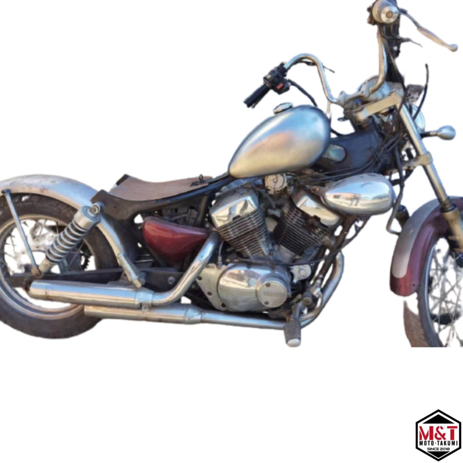 片付けといて ビラーゴ250ピーナッツタンク 片付けといて ビラーゴ250