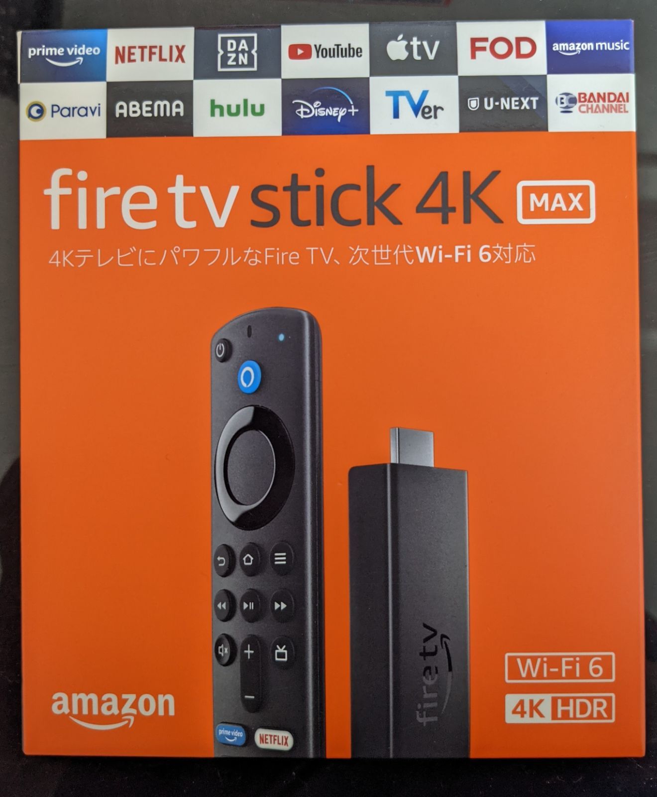 2022年限定カラー 【新品未使用】Fire TV Stick 4K Alexa対応音声認識