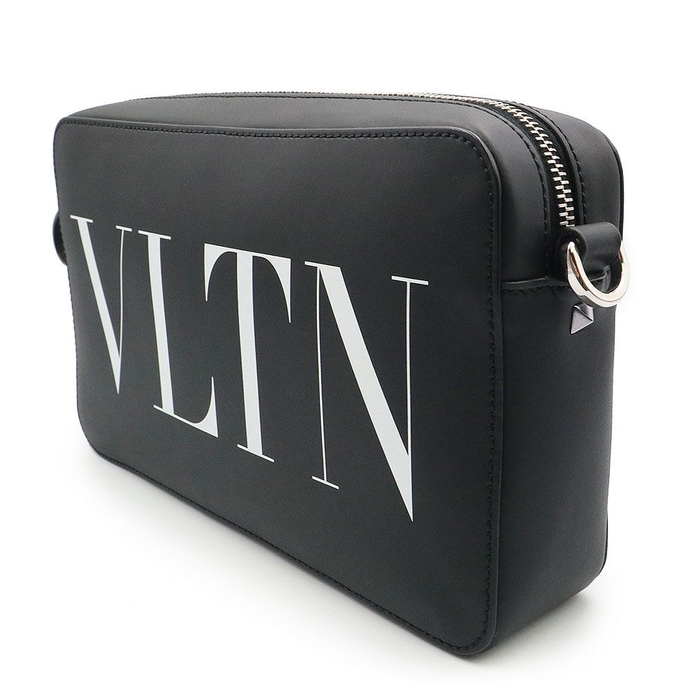 ヴァレンティノ ガラヴァーニ VLTN カーフスキンレザー ショルダーバッグ