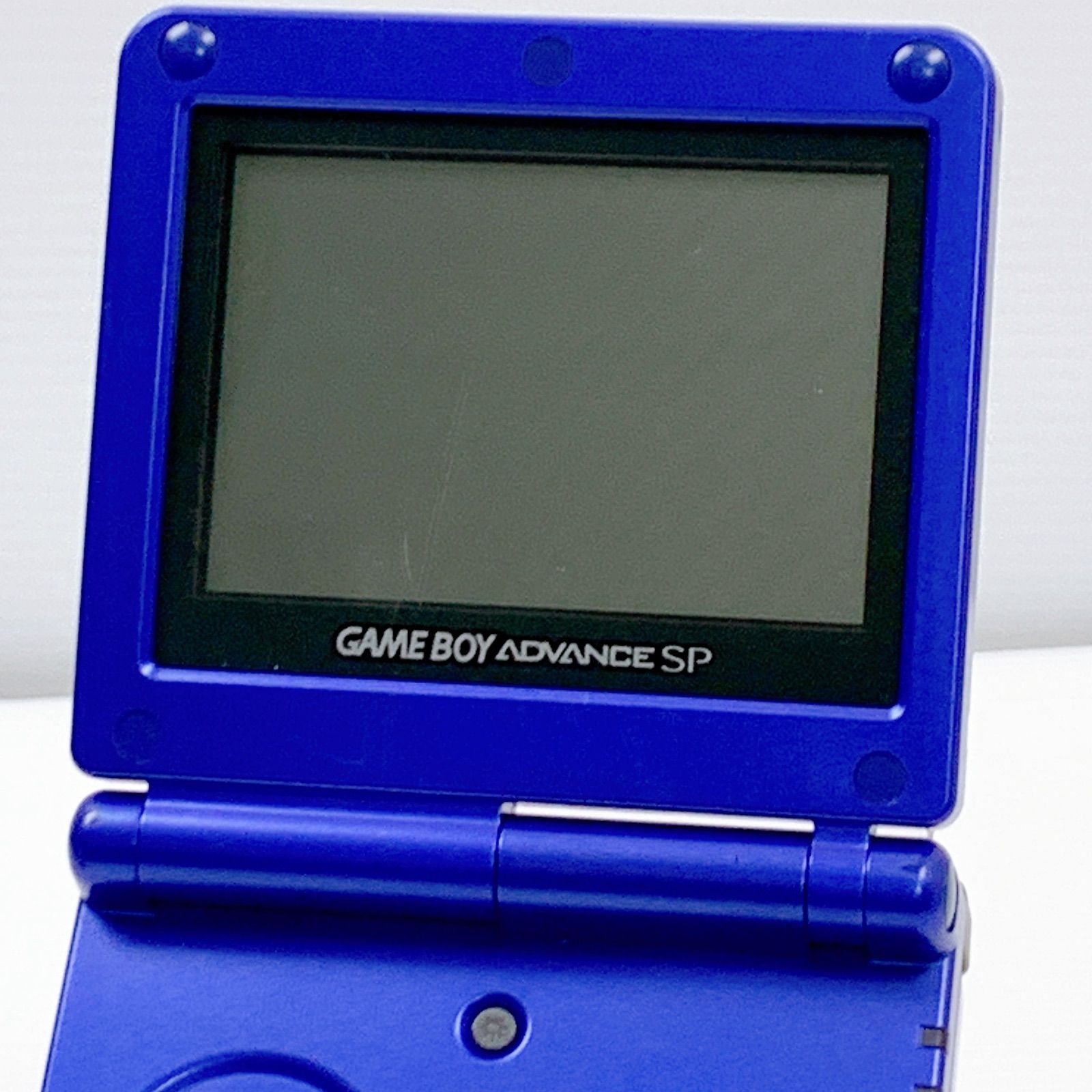 ゲームボーイアドバンスSP アズライトブルー 動作確認から日付