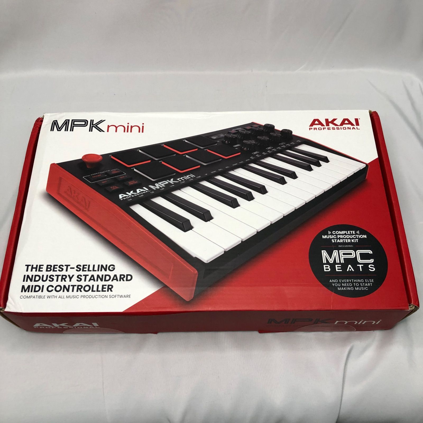 AKAI MIDIキーボード MPK mini MK3（AKAI MPK mini mk3 MIDI