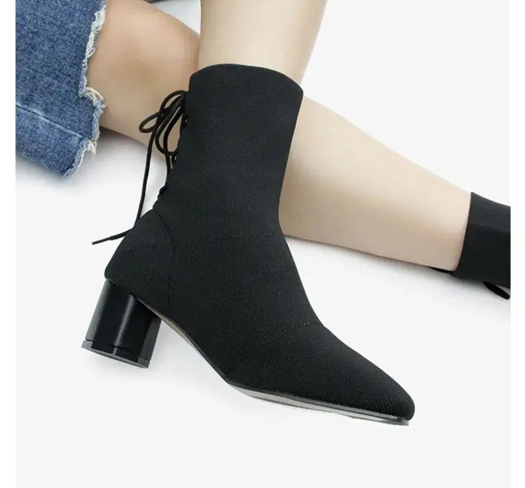 セクシー 黒 ソックス アンクル ブーツ レディース シューズ 225 WWW_USTAUSTRALIA_COM_AU