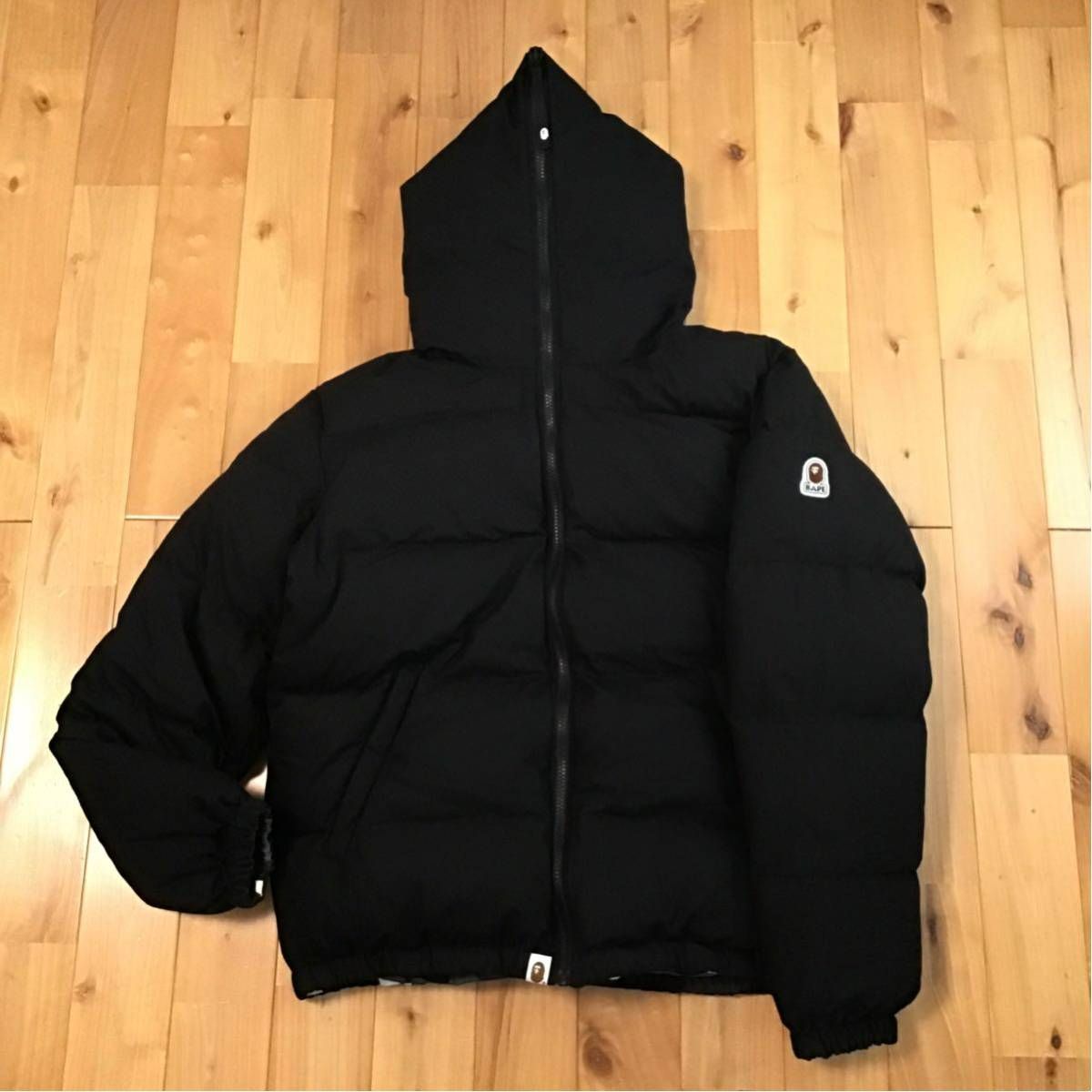 ☆蓄光☆ リバーシブル ダウンジャケット Lサイズ city camo a bathing 