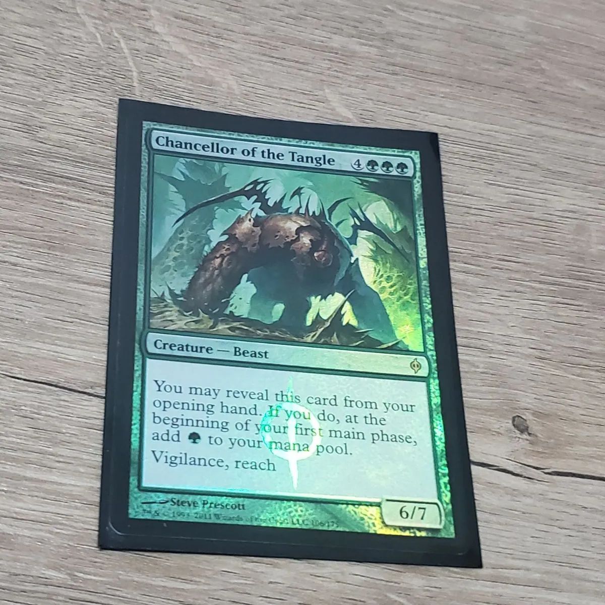 MTG】絡み森の大長 foil 4枚セット EX]絡み森の大長/Chancellor of the