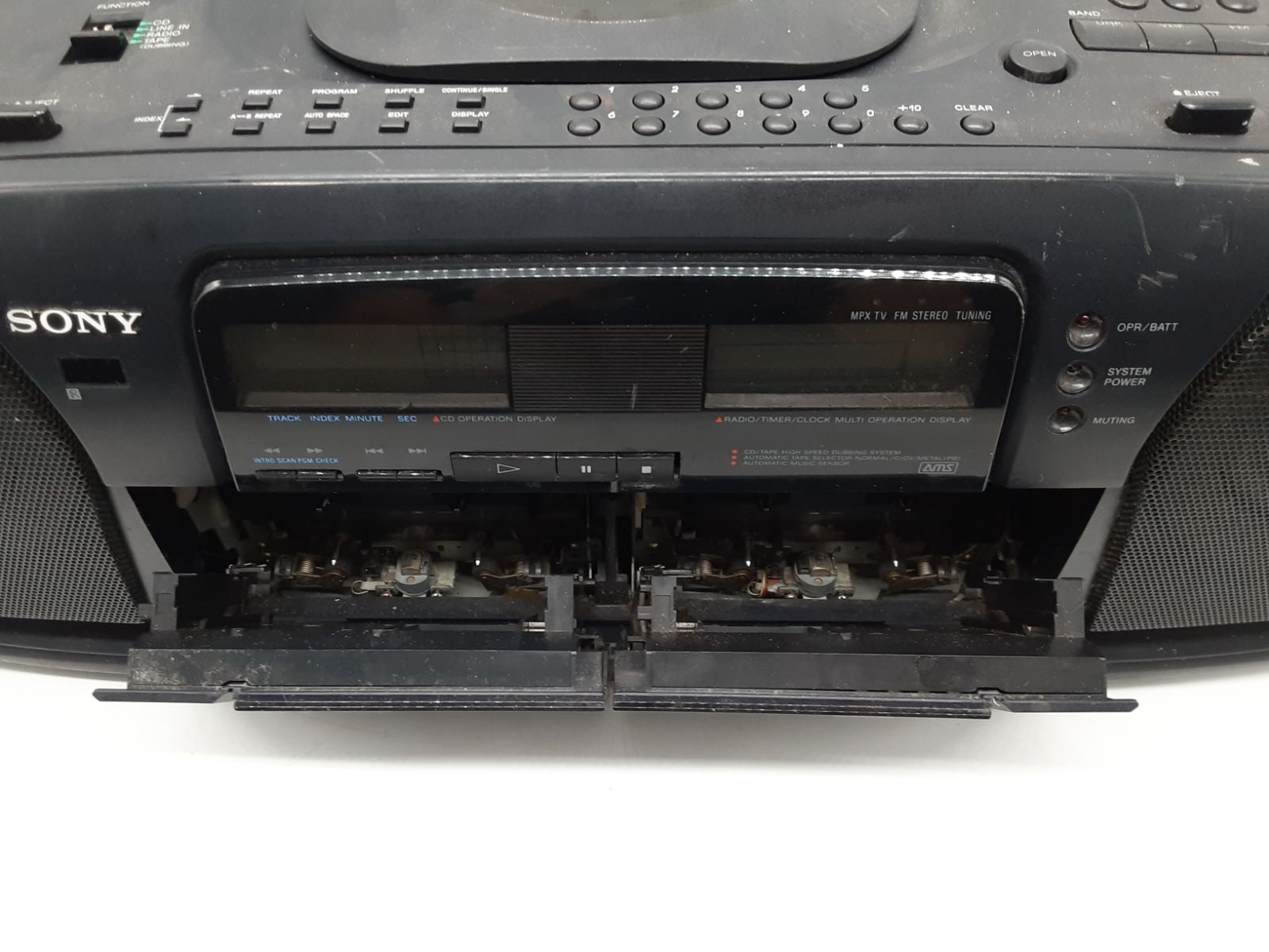 SONY ドデカホーンCD CFD-700 一部ジャンク SONY ドデカホーンCD CFD-700 一部ジャンク SONY ドデカホーンCD