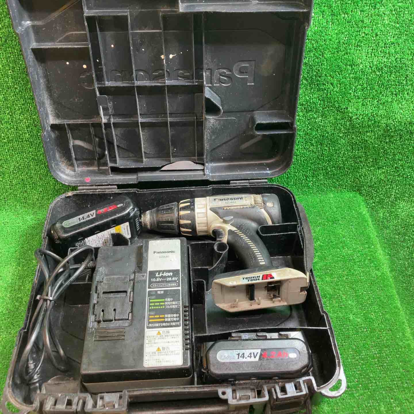 品 パナソニック Panasonic コードレスドリルドライバー EZ7441LJ2S-H 動作 済み 川越店