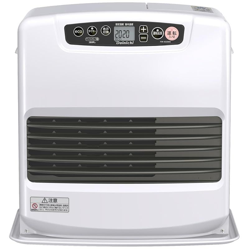 ダイニチ Dainichi 石油ファンヒーター 木造11畳まで コンクリート15畳まで NCタイプ ム－ンホワイト FW-4225NC-W 0