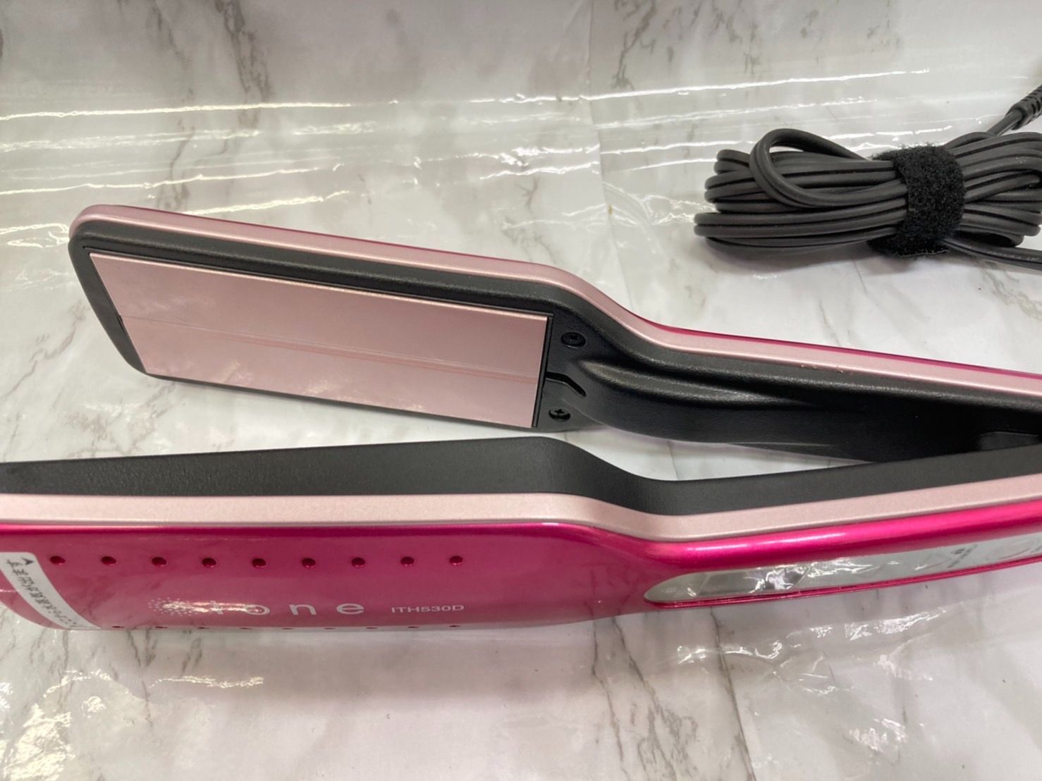 TESCOM ione ITH530D ヘアアイロン ジュエリーピンク TESCOM ione ITH530D ヘアアイロン ジュエリーピンク