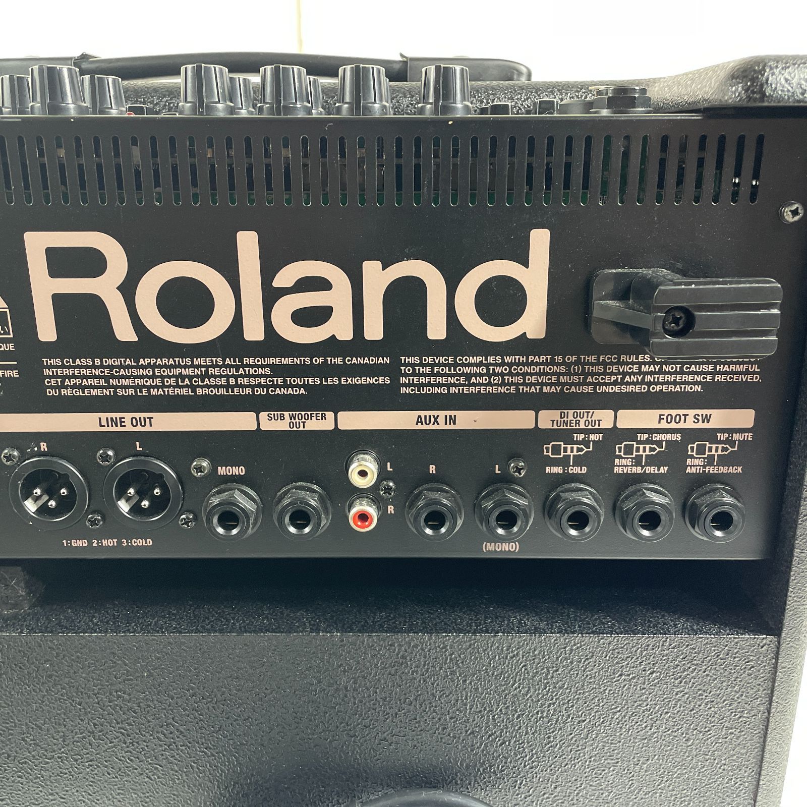 Roland AC-60 RW アコースティックギター用アンプ Roland AC-60 RW [Acoustic Chorus] ローランド ｜イケベ楽器店
