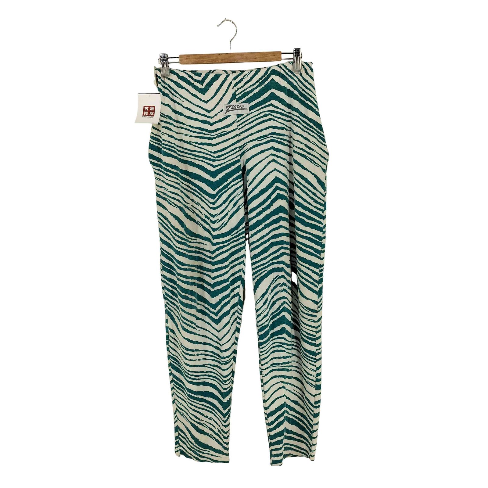 ユーズドフルギ USED古着 ZUBAZ USA製 ゼブラ柄 イージーパンツ メンズ  M