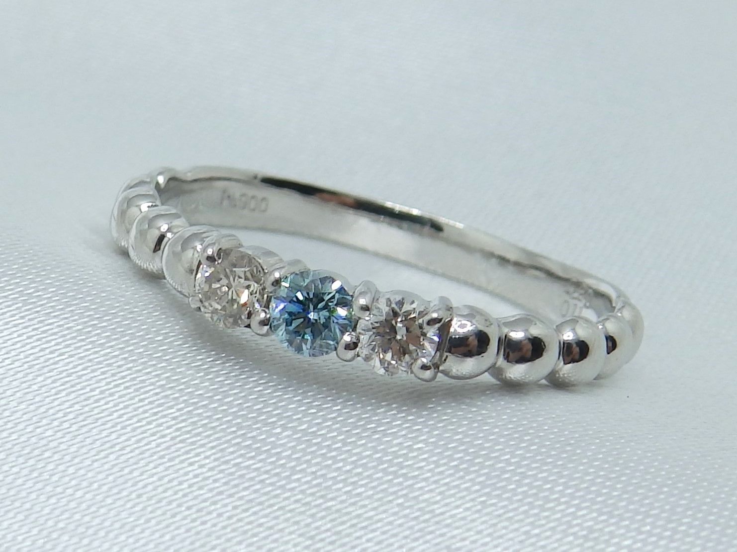 ダイヤモンドのリング【Pt900】【0.11ct】【0.20ct】 - メルカリ