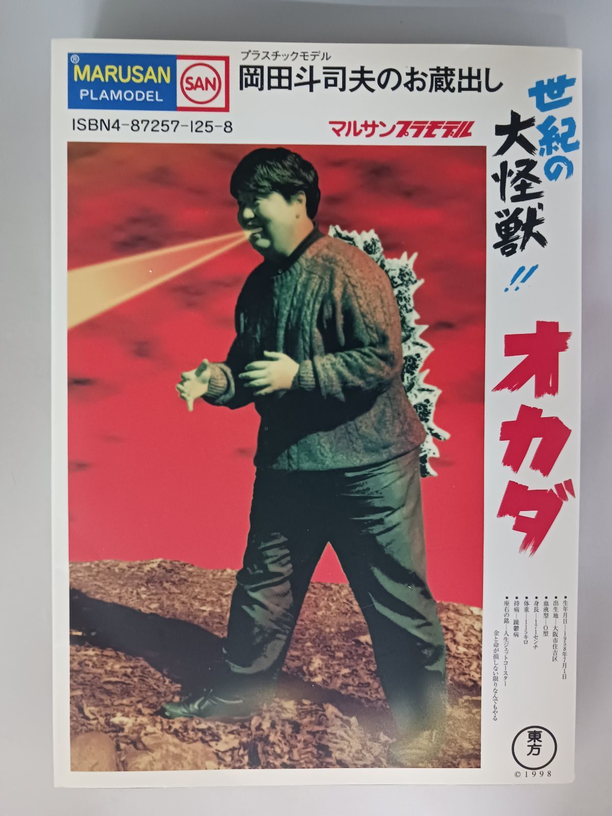 世紀の大怪獣!!オカダ : 岡田斗司夫のお蔵出し Yahoo!オークション - 世紀の大怪獣 オカダ 岡田斗司夫のお