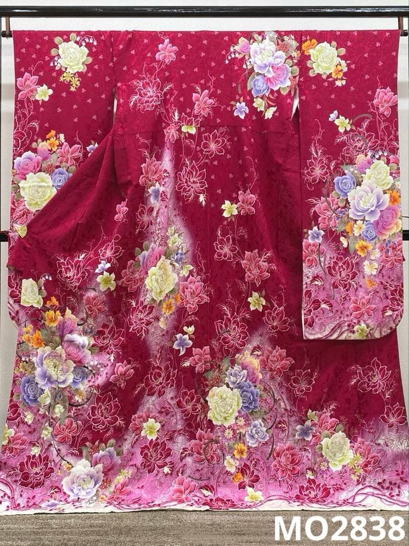 振袖 豪華 刺繍 紋意匠 身丈173cm