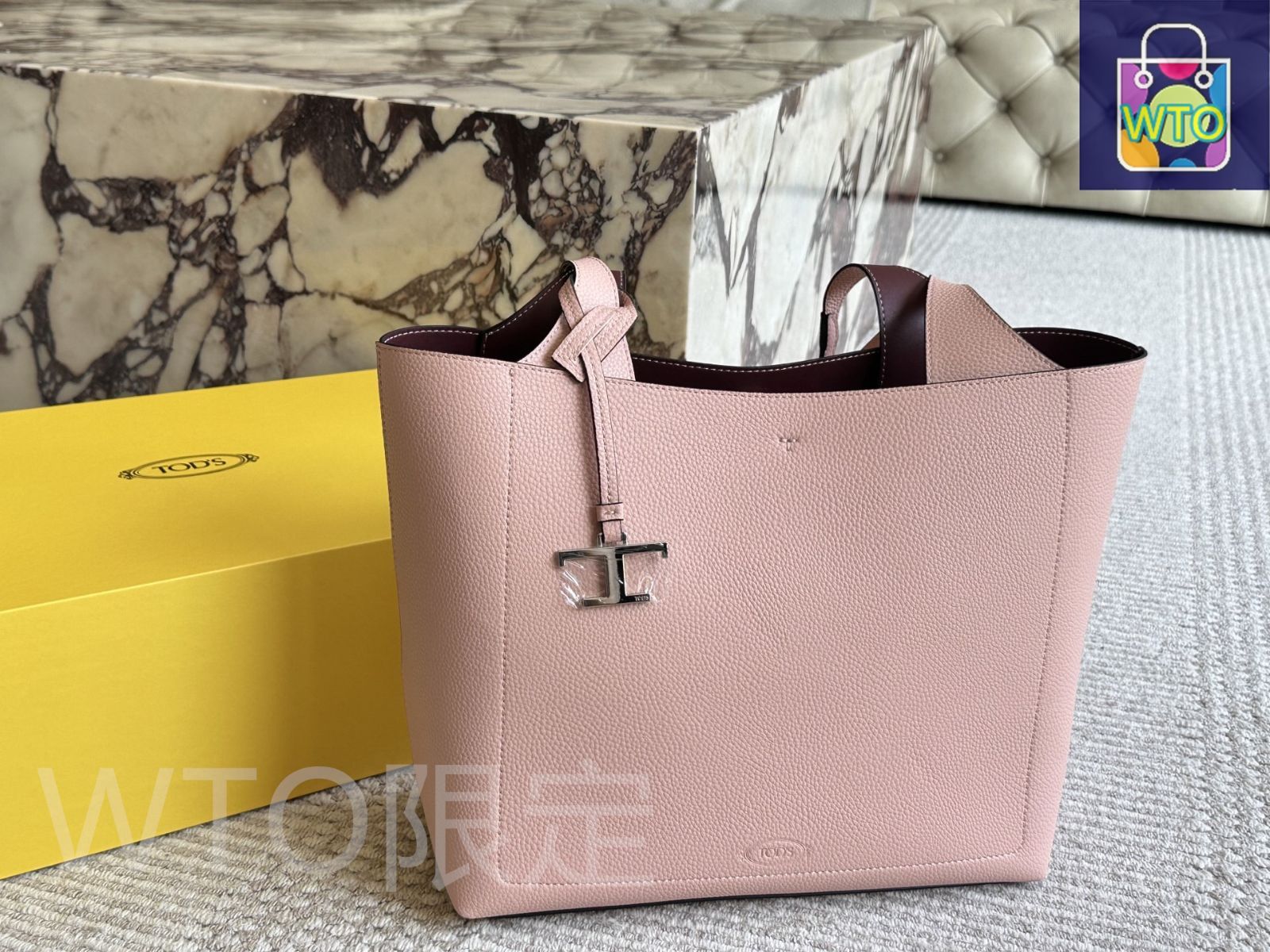 お値下げしました！Tods バッグ Woman ブラウン トッズ Di バッグ フォリオ レザー ショッピング