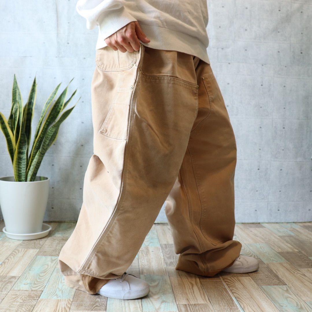 希少サイズ】Carhartt ダブルニー USA製 ペインターパンツ W50