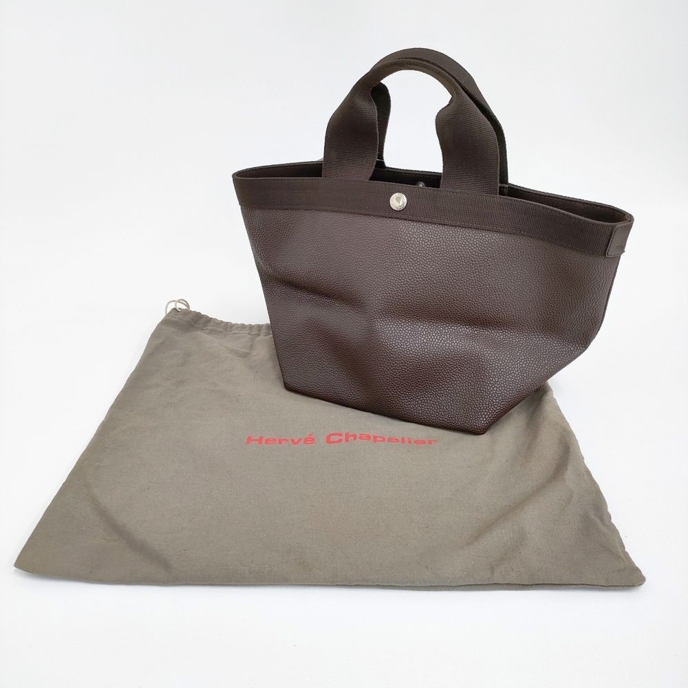Herve Chapelier 707GP リュクス舟型トートM 旧タグ ダブル