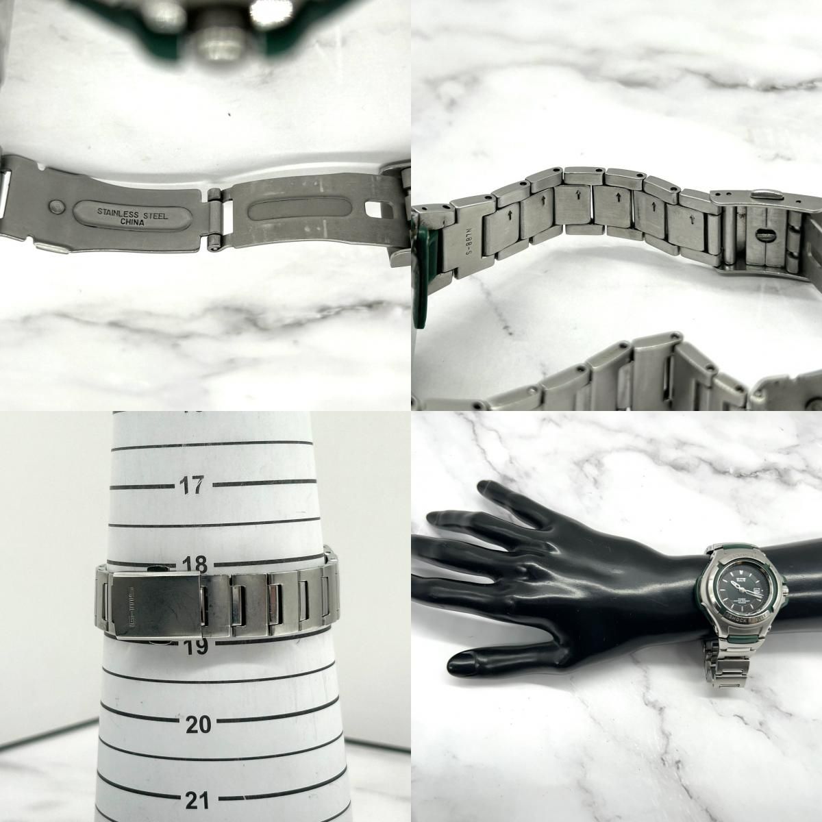 電池交換済／稼働品】希少 CASIO Baby-G G-MS MSG-550CR Chara