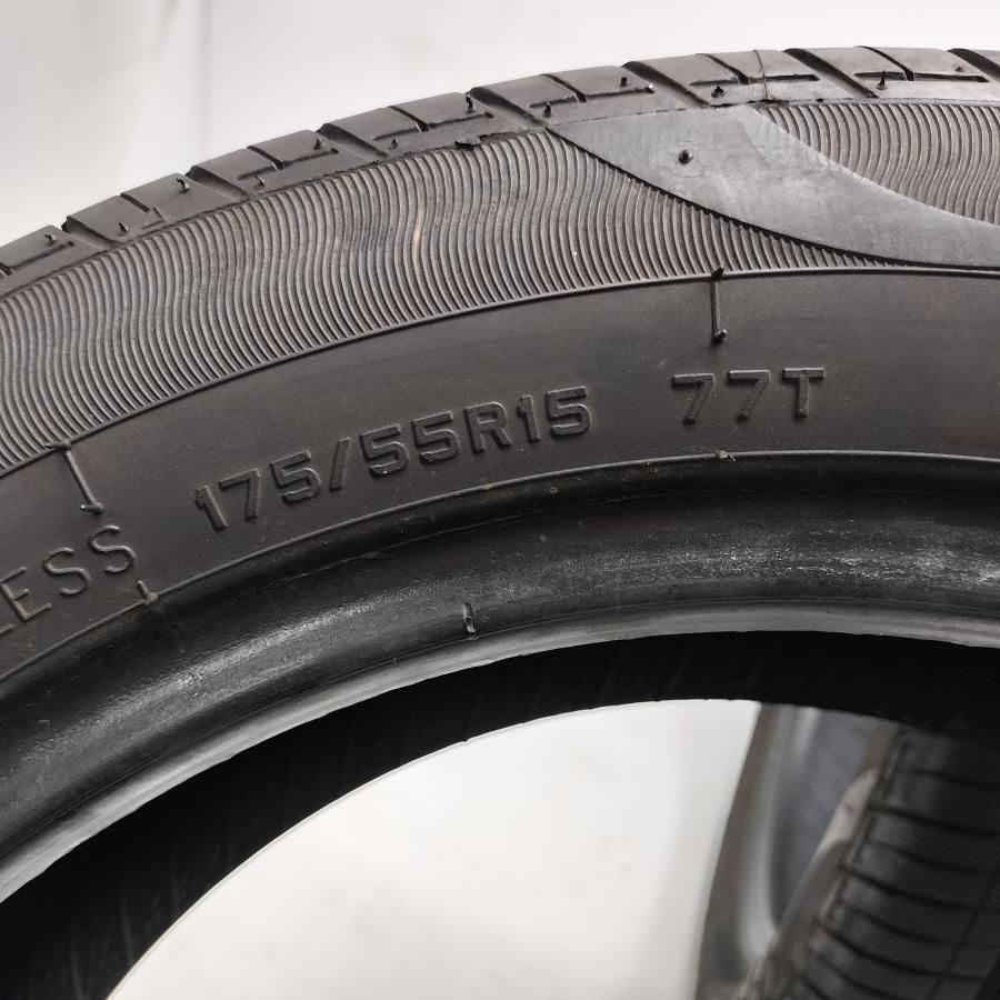 ＜希少！ ノーマルタイヤ 2本＞ 175/55R15 ハイフライ HF201 2021年製 75%　 中古