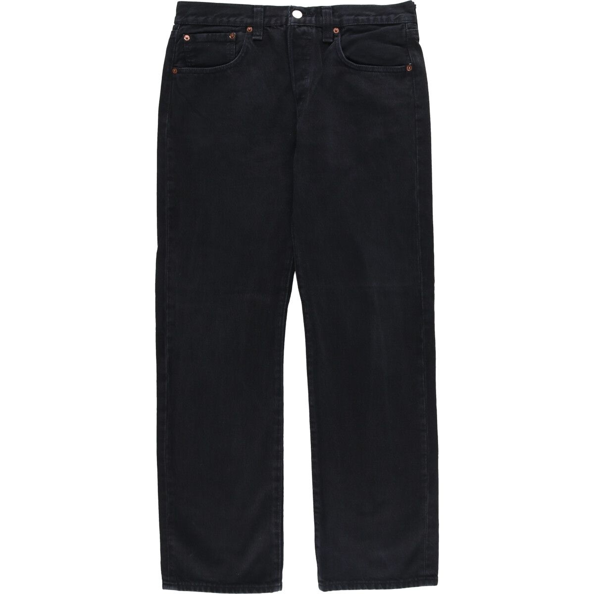 古着 リーバイス Levi s 501 ユーロモデル ブラックデニム ストレートデニムパンツ メンズw33相当|eaa588945