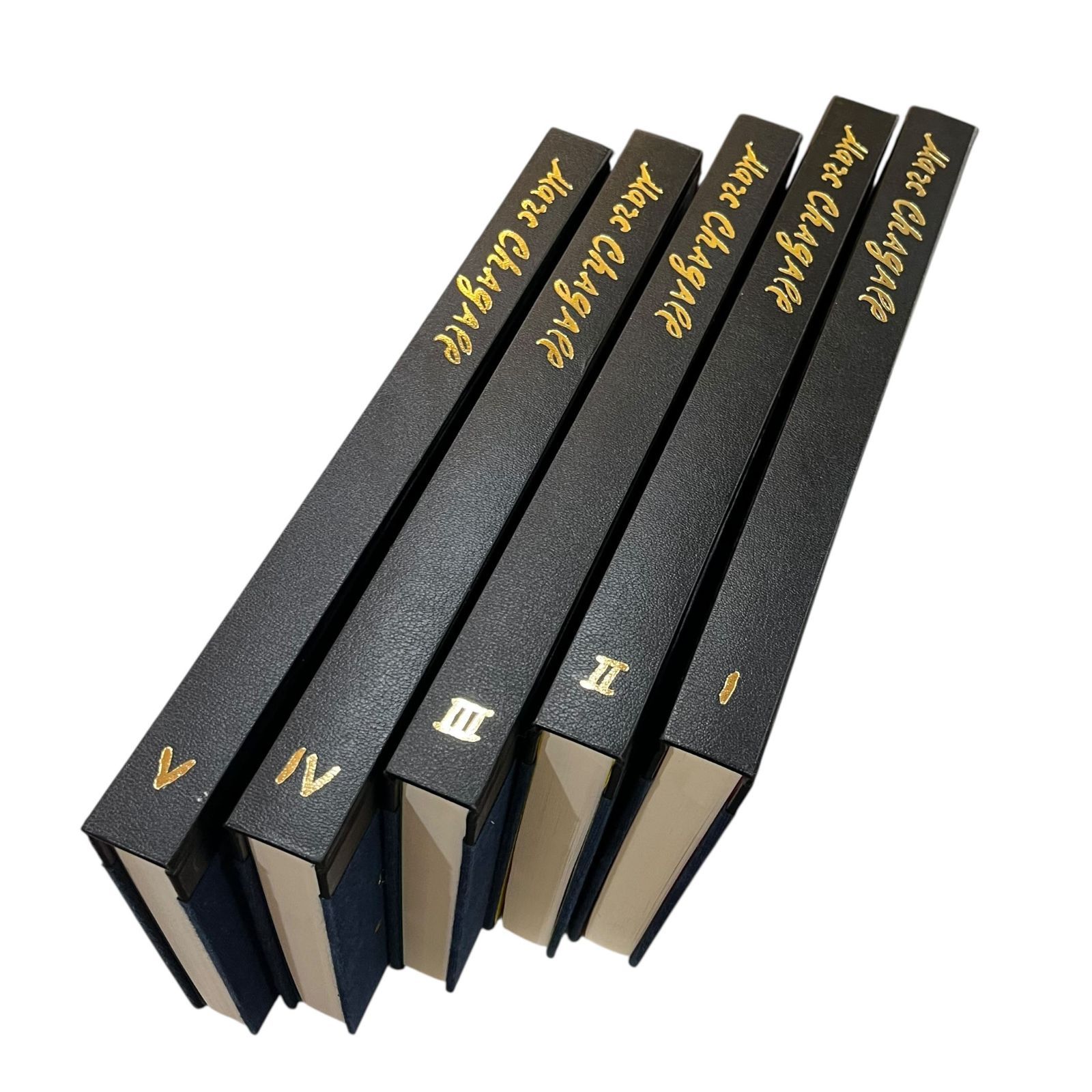 株式会社出版21世紀 シャガール石版画全集 全５巻 特装版 画集 絵画 ジャパンエディション 第二版