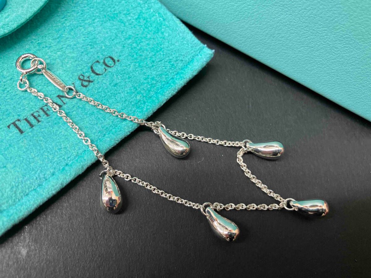 新品仕上済み 美品 TIFFANY ティファニー SV925 ティアドロップ