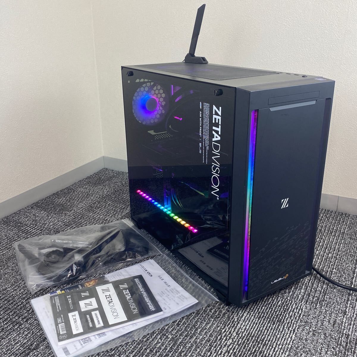 - ZETADIVISION Core i9 RTX4090搭載 デスクトップPC 初期化済