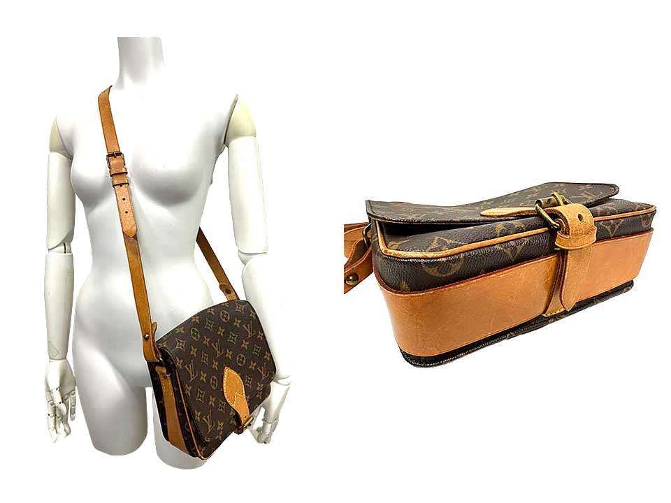 中古】LOUIS VUITTON ルイヴィトン カルトシエール22 モノグラム  