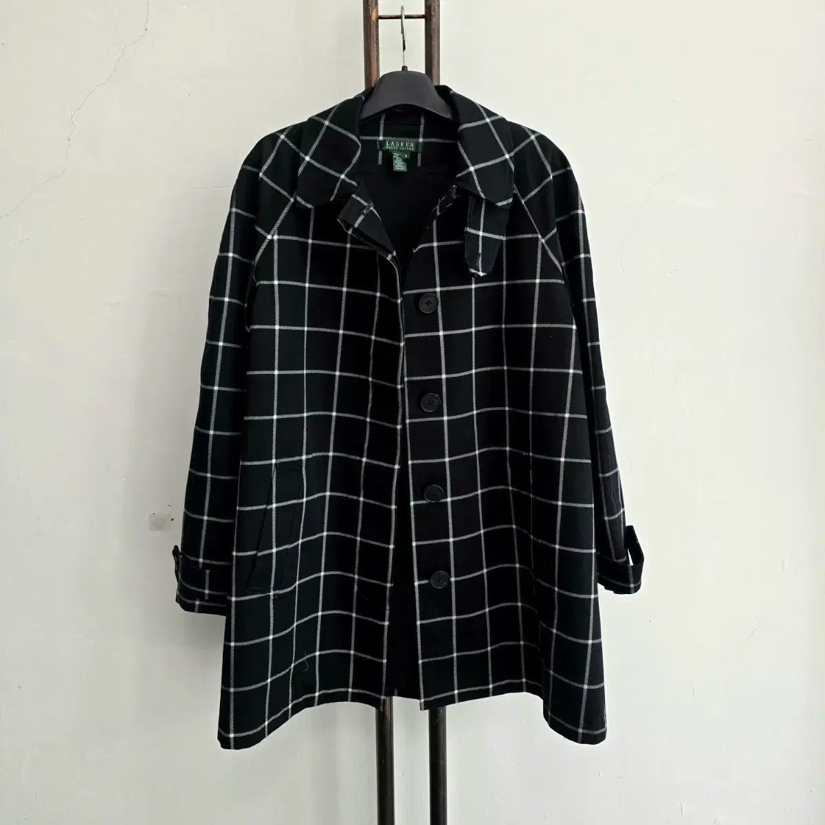 極上シルエット✨　ローレンラルフローレン　トレンチコート　黒　46R XXXL 楽天市場】PURPLE LABEL by Ralph Lauren ラルフローレン