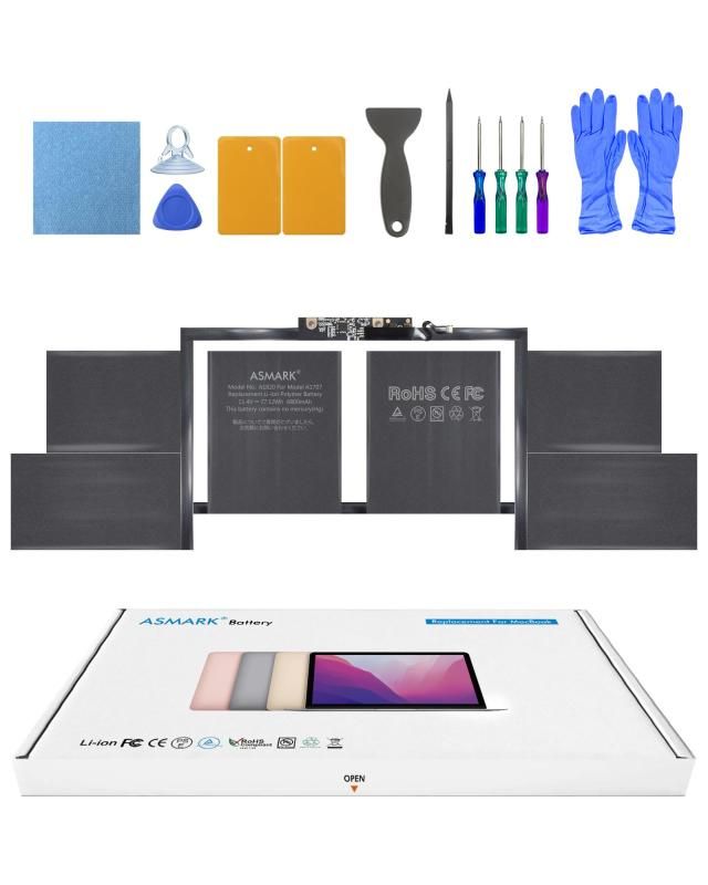 ASMARK Macbook Pro A1707 バッテリー 交換 適用 15インチ 2016-2017 A1820 バッテリー 15-inch