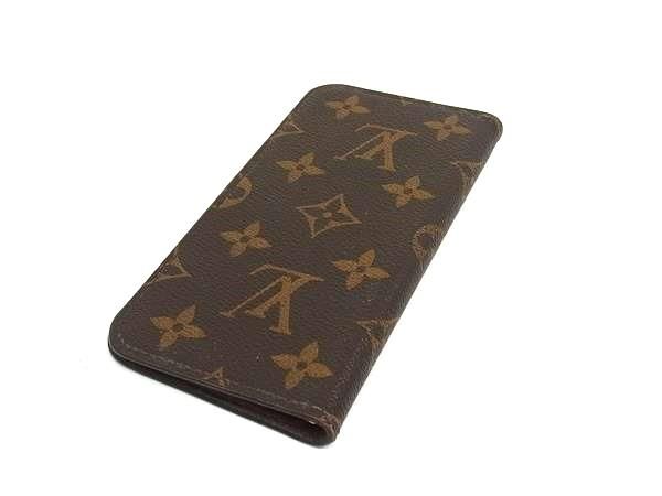 LOUIS VUITTON ルイヴィトン M63443 モノグラム フォリオ iPhoneX/XS