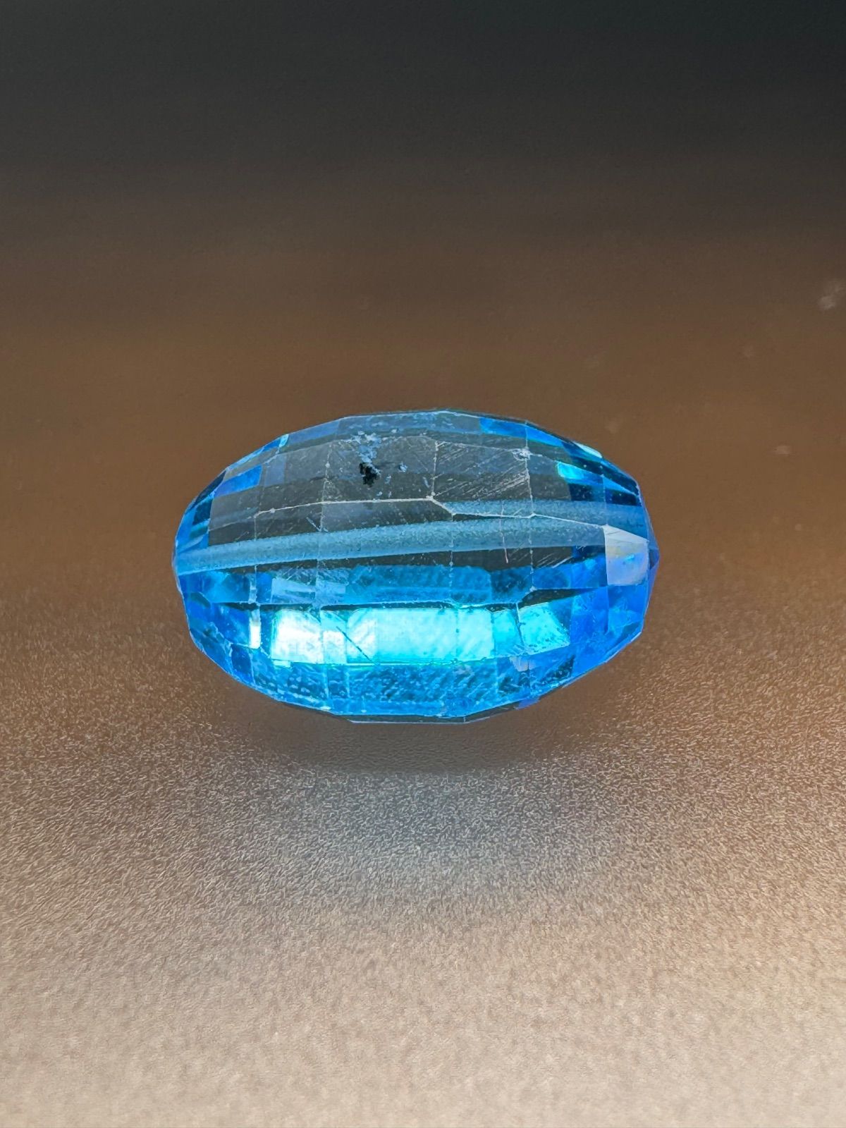 楽天市場】ブルートパーズ ピアス 18金 18k K18イエローゴールド