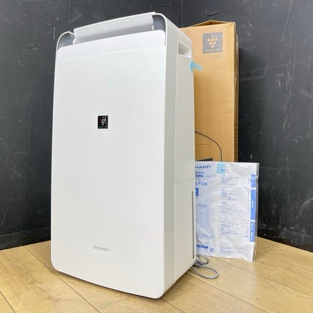 展示品 シャープ 除湿機 【中古】動作保証 SHARP CV-P120-W 2024年製