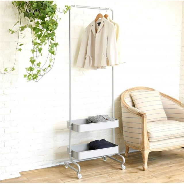 山善 ハンガーラック