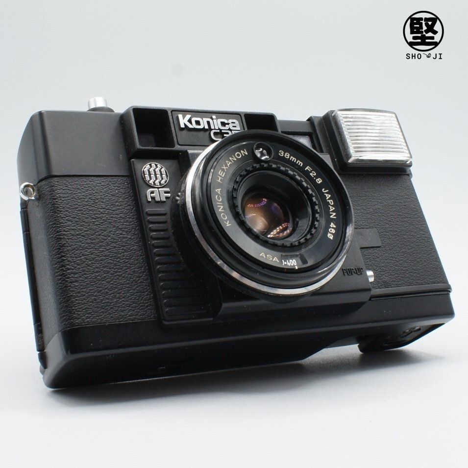 世界初AFカメラ】Konica C35AF（初代）これがジャスピンコニカ