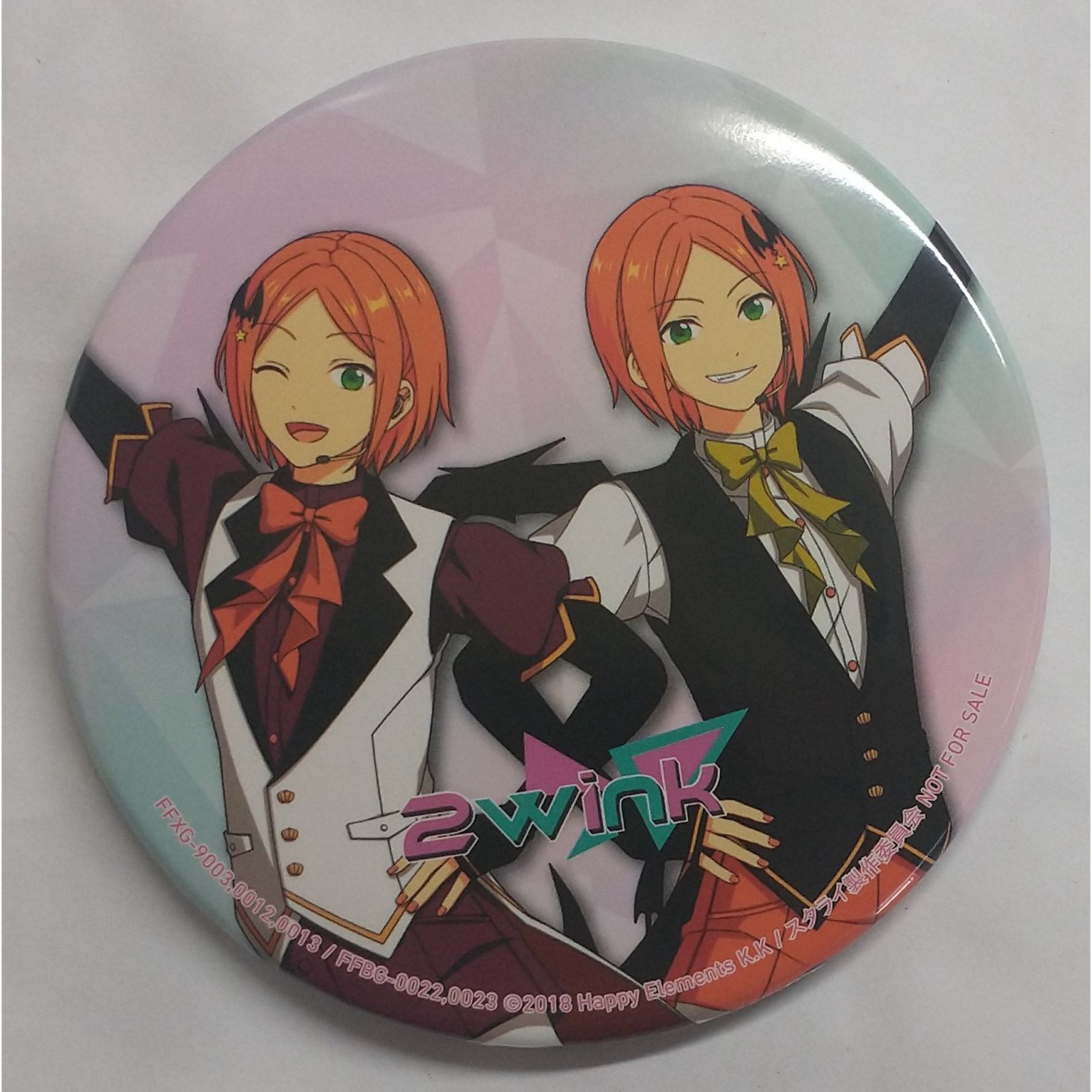 2wink 缶バッジ あんスタ スタライ4th DVD特典 ( #7991 ) - メルカリ
