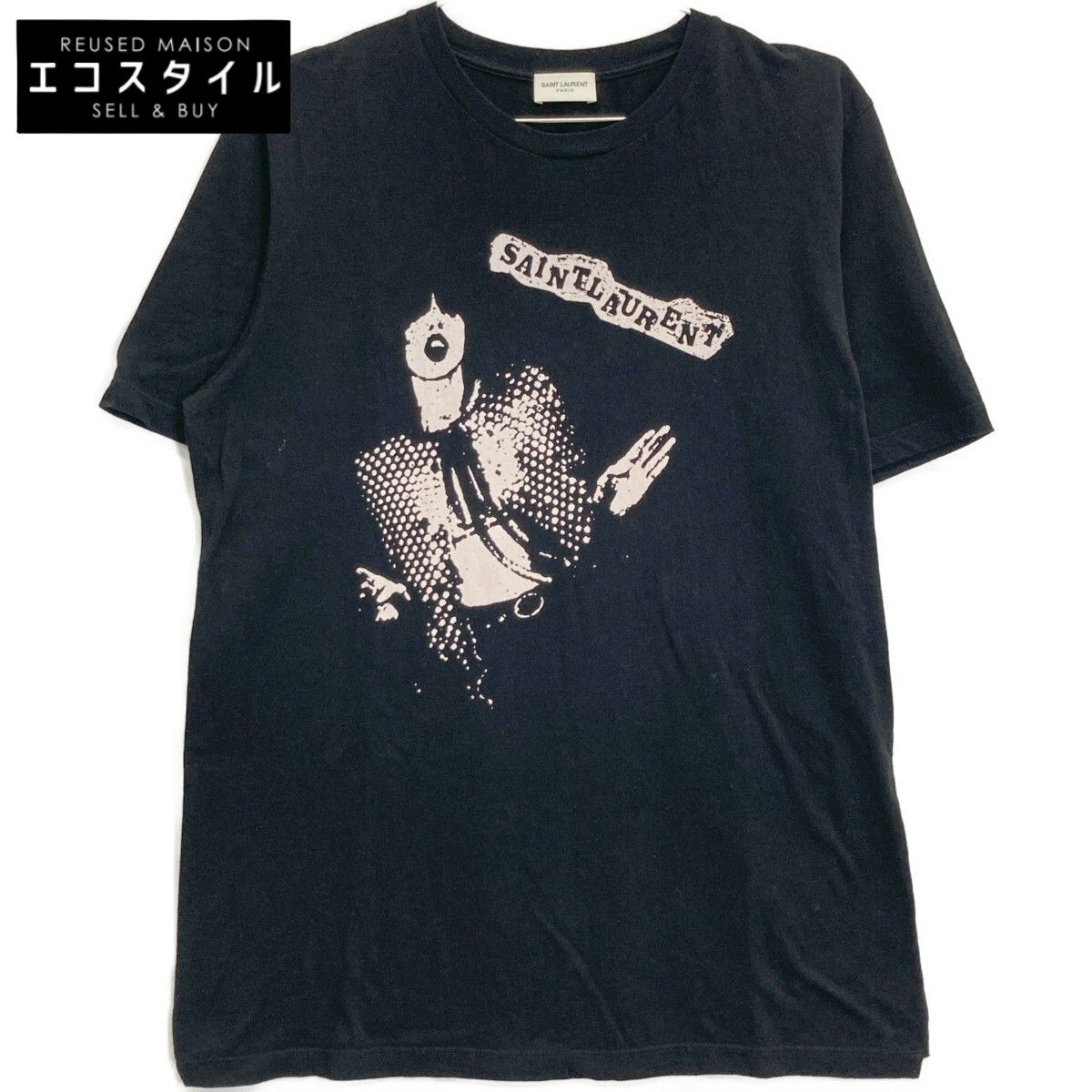 Saint Laurent サンローランパリ プリントtシャツ 【公式通販】