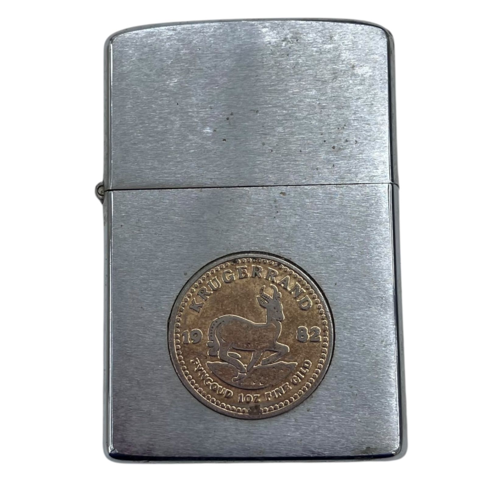 170590 ZIPPO ジッポー ヴィンテージ KRUGERRAND 1982 鹿 コイン 1982年製