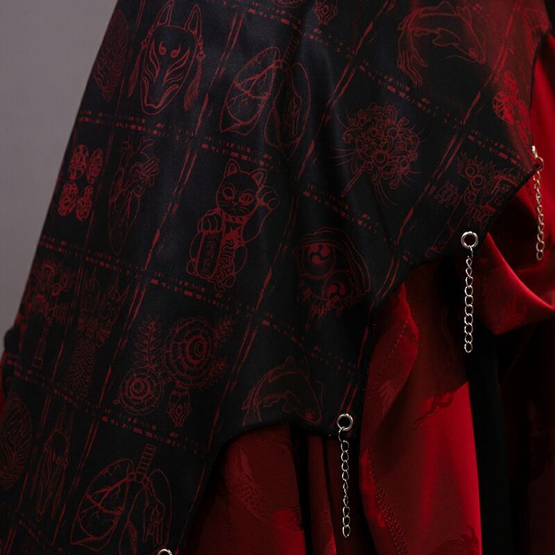 ACDC RAG エーシーディーシーラグ 我楽多 ハカマスカート ロング丈