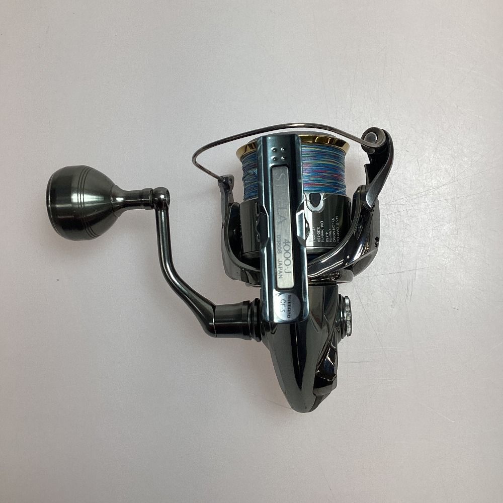 SHIMANO - 〇〇SHIMANO シマノ STELLA 18ステラ 4000 J スピニングリール 03808 現状渡し SHIMANO シマノ STELLA 18ステラ 4000 J スピニングリール 03808