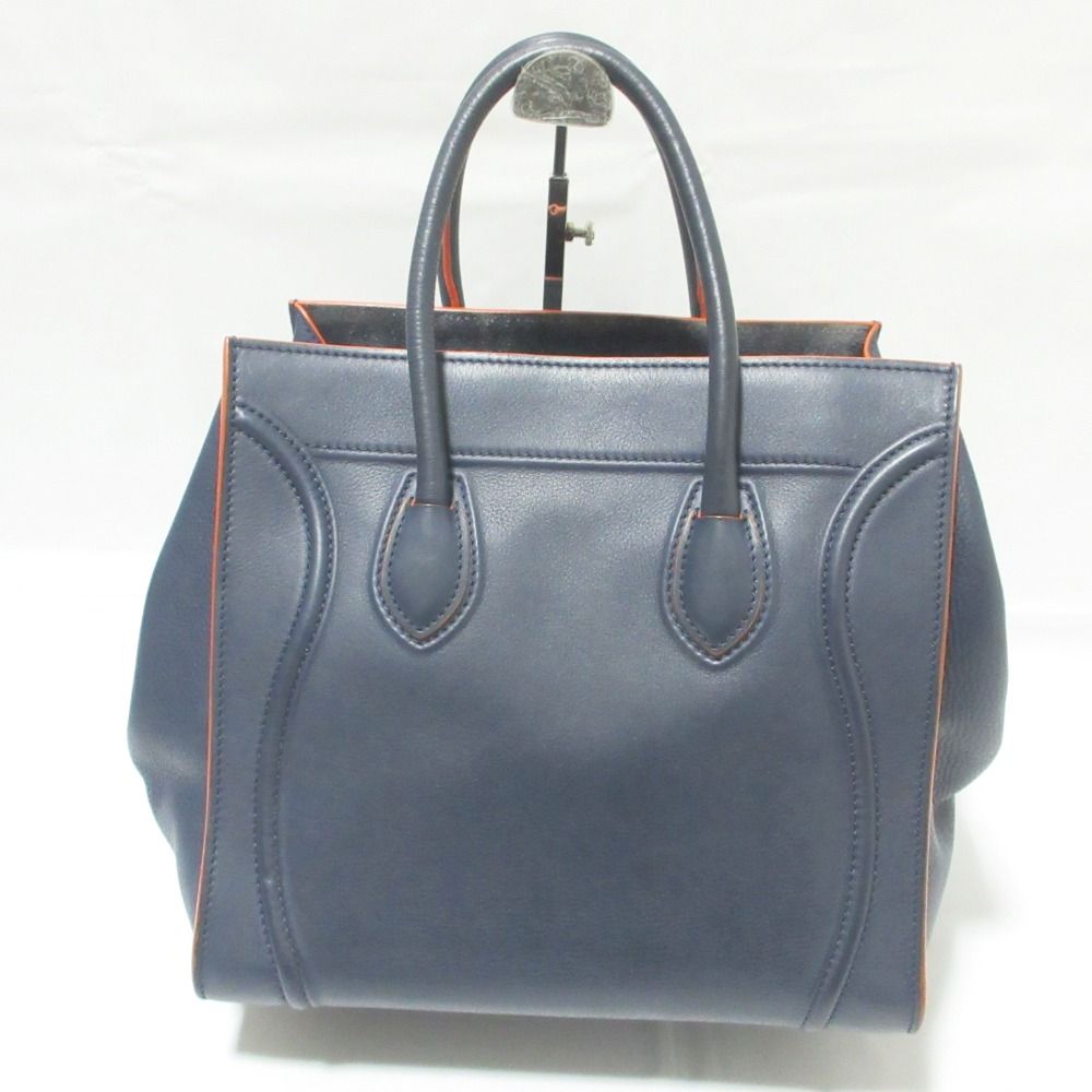 美品 CELINE セリーヌ ラゲージ ファントム レザー トートバッグ 