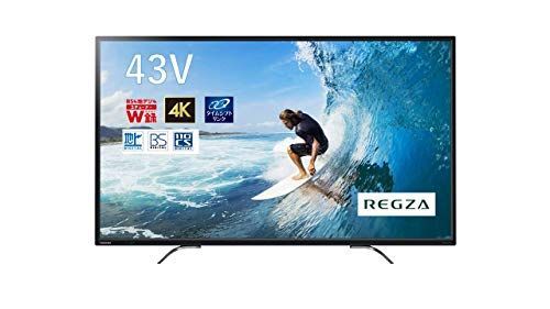 中古】「非常に良い」東芝 43V型 液晶テレビ 43C310X 4K レグザ