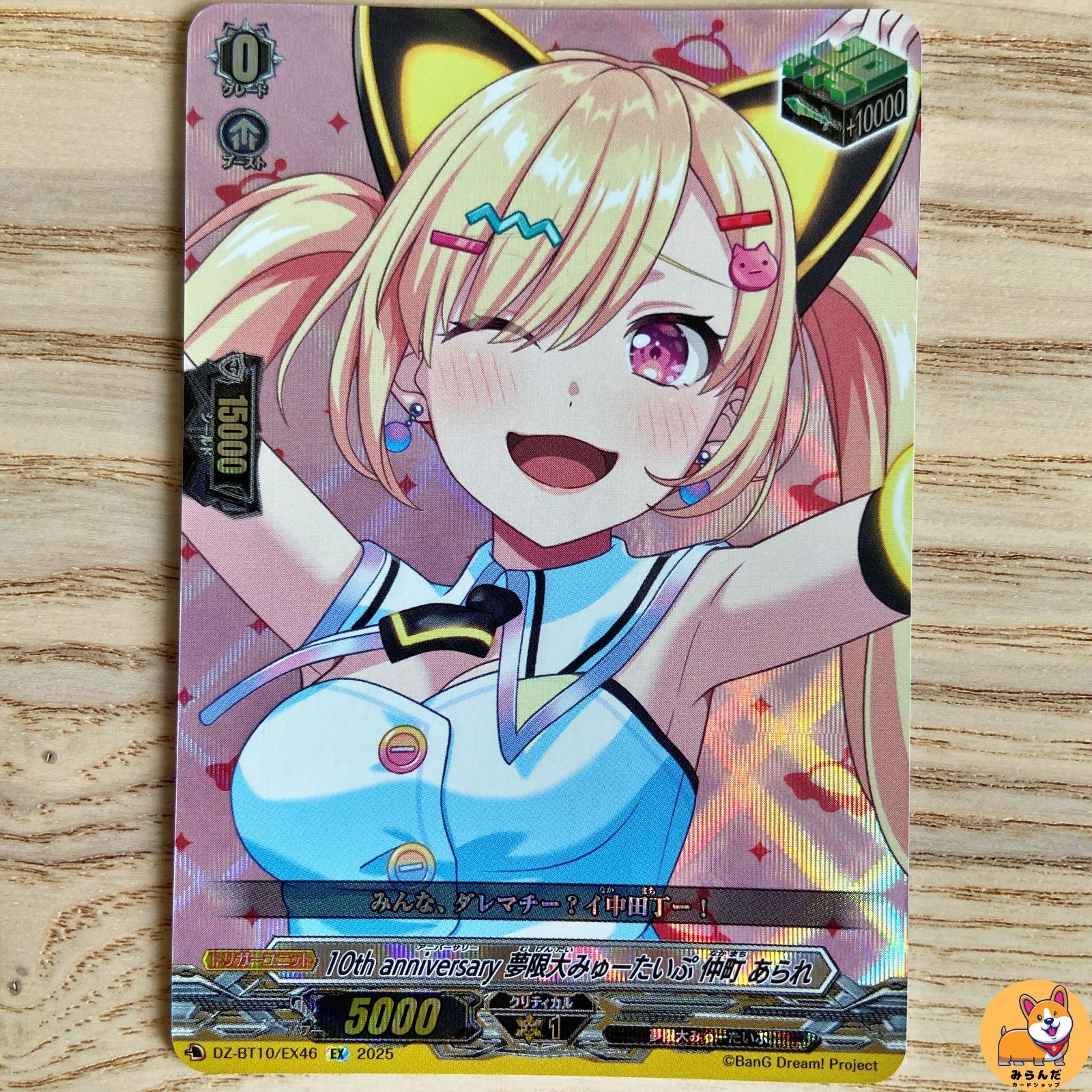 DZ-BT10】10th anniversary 夢限大みゅーたいぷ 仲町 あられ EX