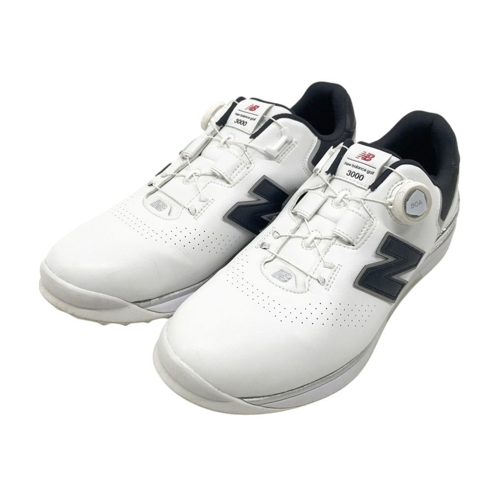 NEW BALANCE GOLF ニューバランス UGB3000E ゴルフシューズ  ホワイト系 29 [240101472387] ゴルフウェア メンズ ストスト NEW BALANCE GOLF ニューバランス UGB3000E ゴルフシューズ