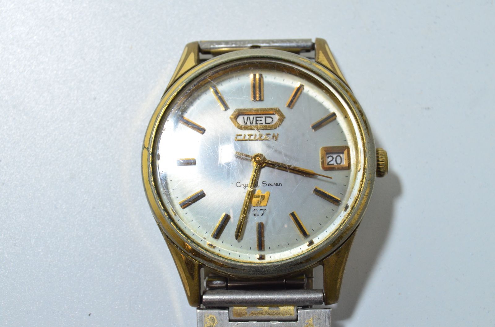 PANNAM 美品★シチズン★Crystal seven★ヴィンテージ OH済 極美品 ヴィンテージ シチズン クリスタルセブン