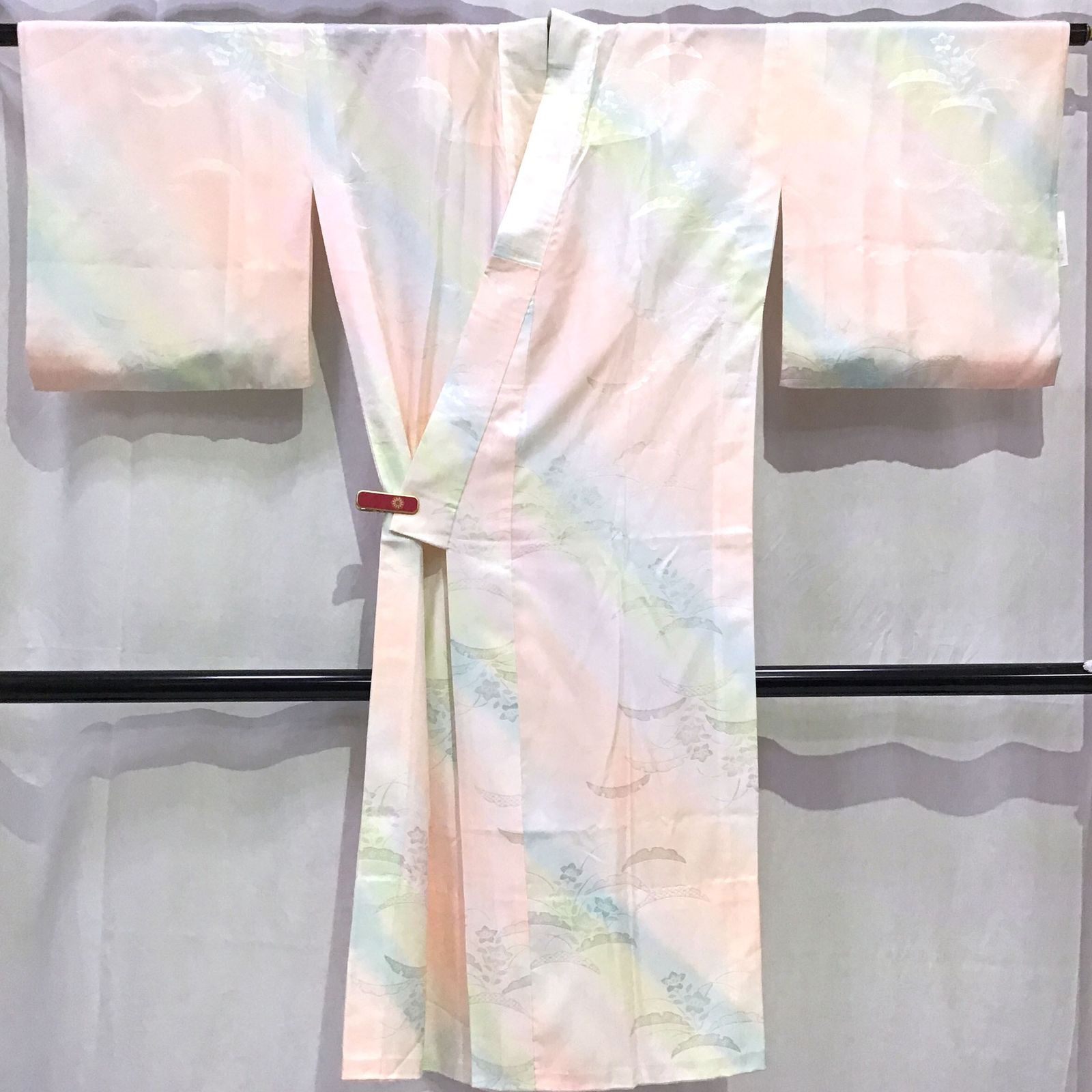着物 襦袢 正絹 花 No.200701-0801 梱包サイズ60