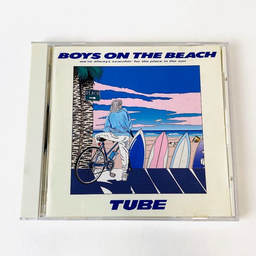 TUBE / BOYS ON THE BEACH わたせせいぞうCDジャケット 32DH-576