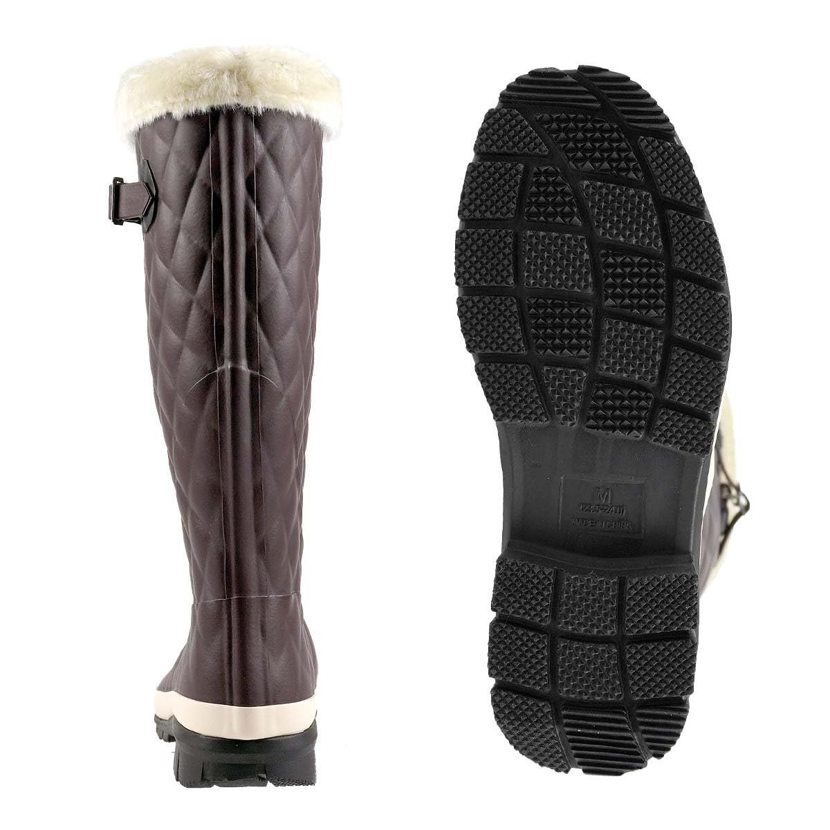 新着商品 アキレス スノーブーツ 長靴 防寒 軽量 レディース モントレ FBW 1760 KIN-KAAI_COM