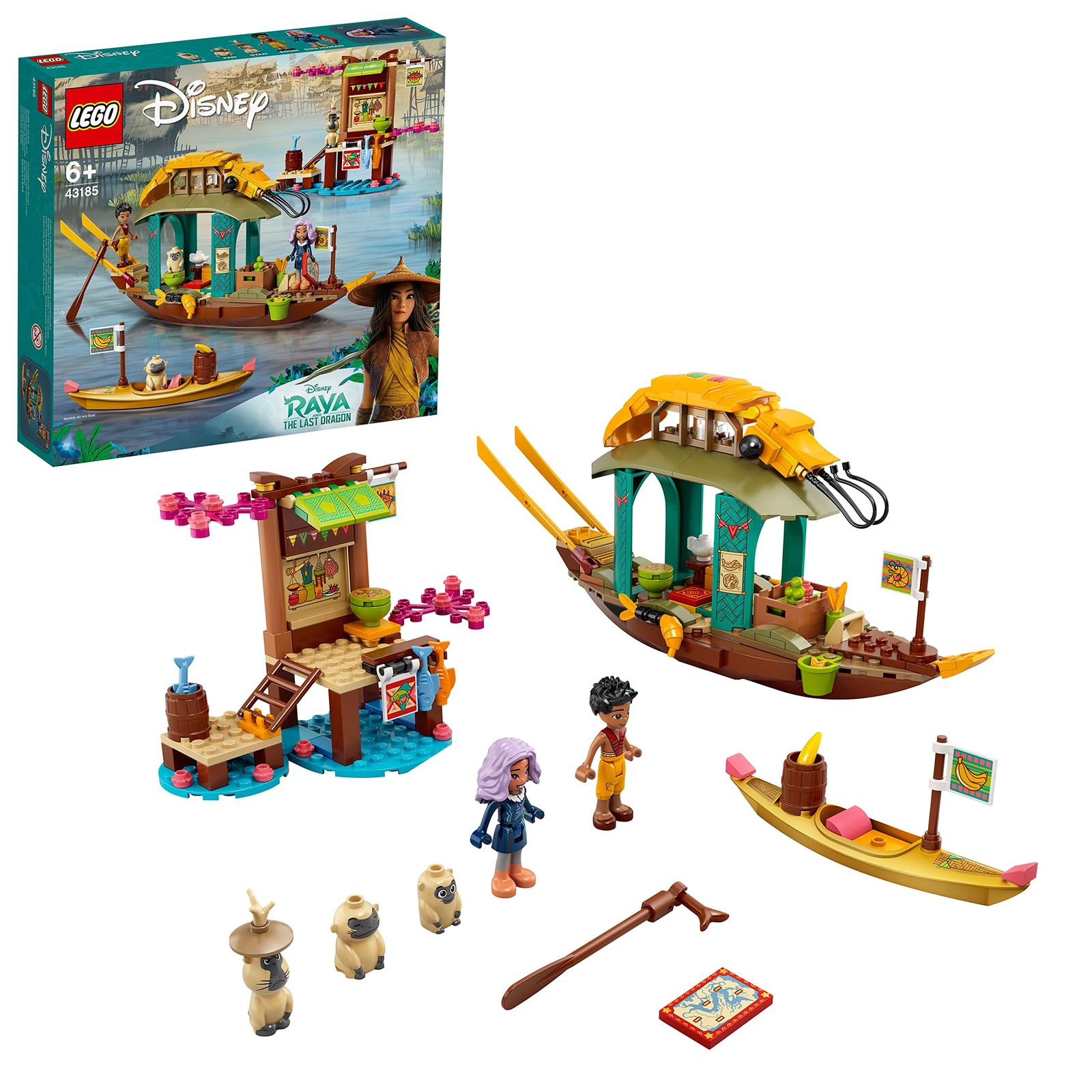 レゴ(LEGO) ディズニープリンセス ラーヤ ブーンの船 43185 [ブーンの