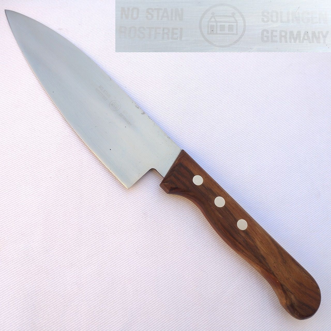 万能包丁 NO STAIN ROSTFREI SOLINGEN GERMANY 刃長約150㎜ 洋 万能包丁 NO STAIN ROSTFREI SOLINGEN GERMANY 刃長約150㎜ 洋