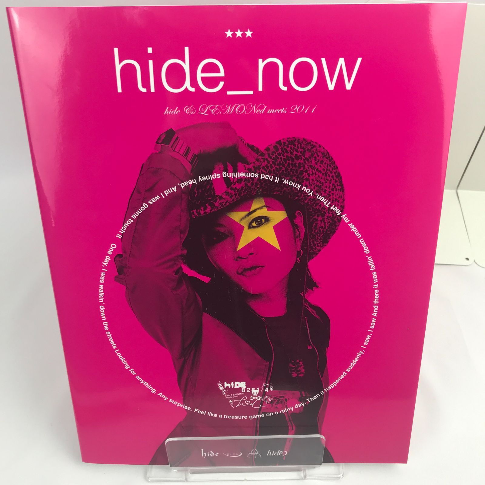 国内外の人気 hide now LEMONed FILE 写真集 03-JD1006-01